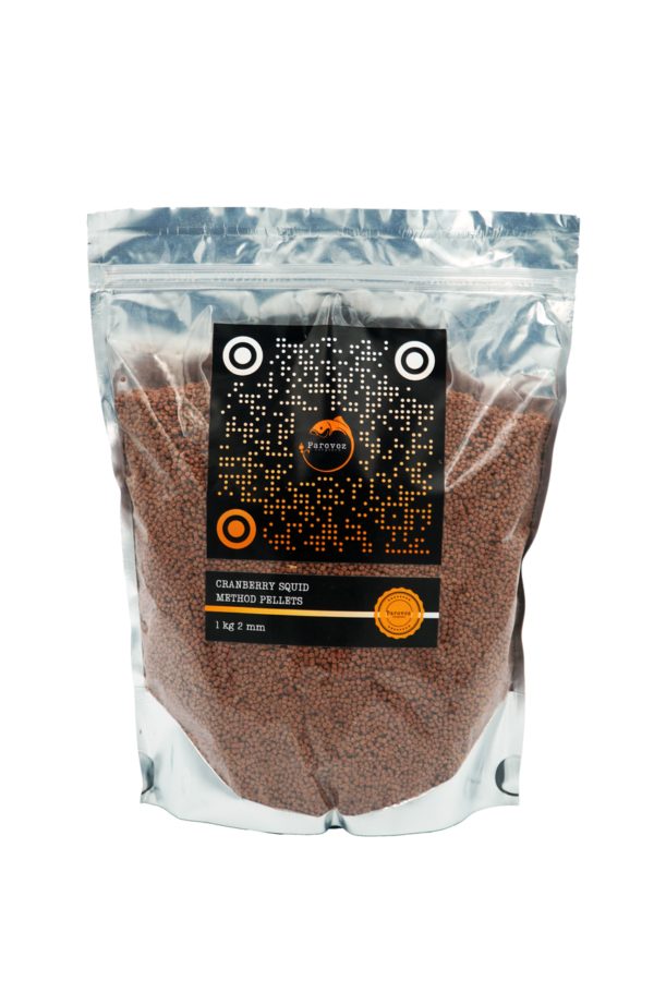 Method Pellets Cranberry Squid 2 мм, 1 кг