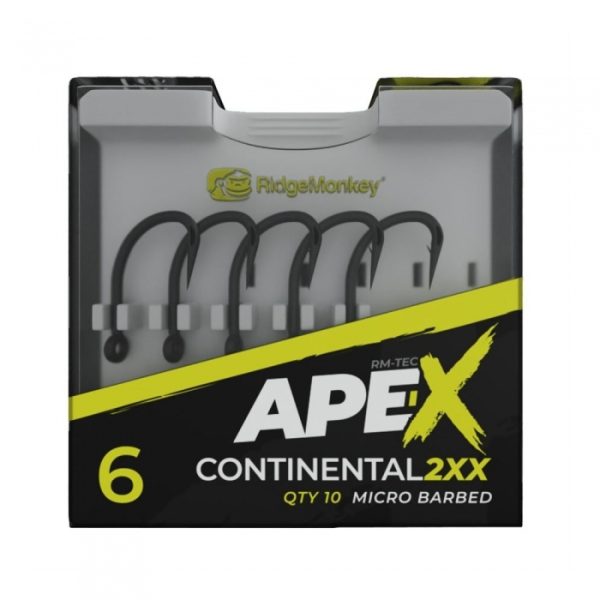 Крючок карповый RidgeMonkey Ape-X Beaked Point