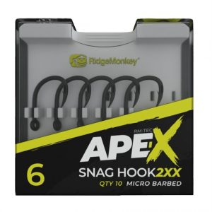 Крючок карповый Ridge monkey Ape-X Continental 2xx