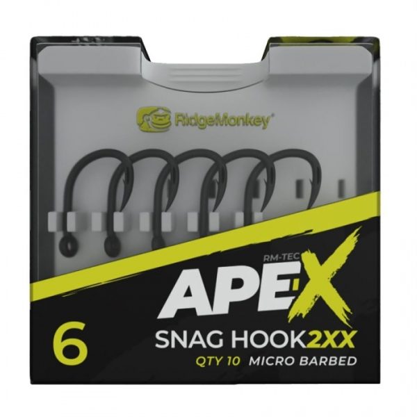 Крючок карповый Ridge monkey Ape-X Continental 2xx