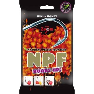 Натуральное воздушное тесто-пуфик Natural Pellet Floaters, Mini Honey, 30g (Мед)