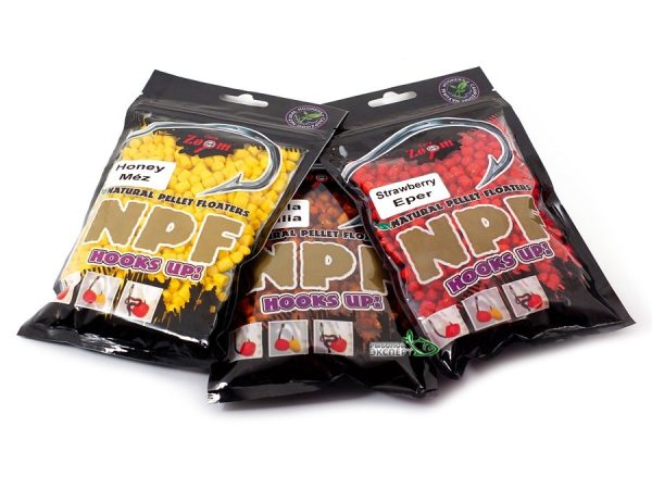 Натуральне повітряне тісто-пуфік Natural Pellet Floaters, Midi Strawberry, 30g (Полуниця)