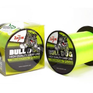 Карповая флуоресцентная леска салатовая Bull-Dog Fluo Carp Line 300m 0.22mm PT 6.90kg
