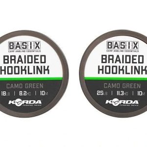 Повідковий матеріал KORDA Basix Braided Hooklink 18lb