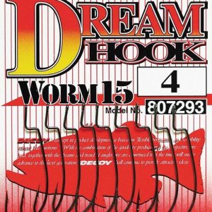 Крючок Decoy Worm15 Dream Hook 04, 9 шт/уп