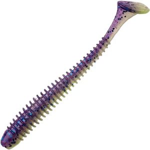 Силікон Keitech Swing Impact 4" (8 шт/уп) к:pal#06 violet lime berry