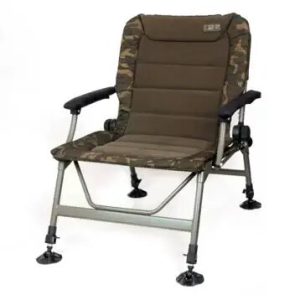 Коропове крісло з підлокотниками FOX R2 series camo chair