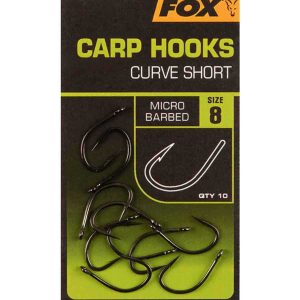 Гачки Fox Carp Hooks - Curve Shank Short - size 6