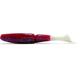 Силикон Gambler Little EZ 3.75" Plum Blue White Tail 1шт