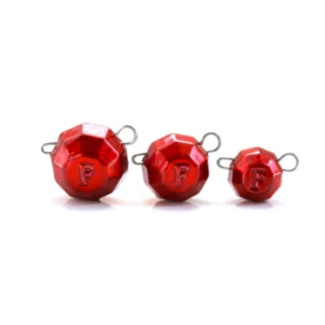 Свинець Fanatik Гранований колір Red, 4 грам 5 шт