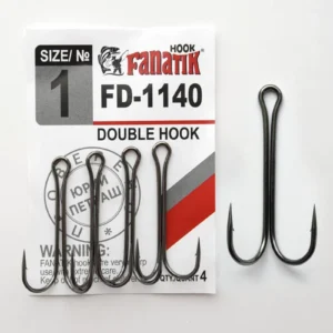 Гачок Fanatik FD-1140 № 1 подвійний 4 шт