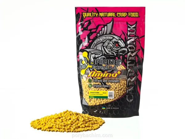Кормовий пелець Carptronik КУКУРУДЗА 6мм, 800г