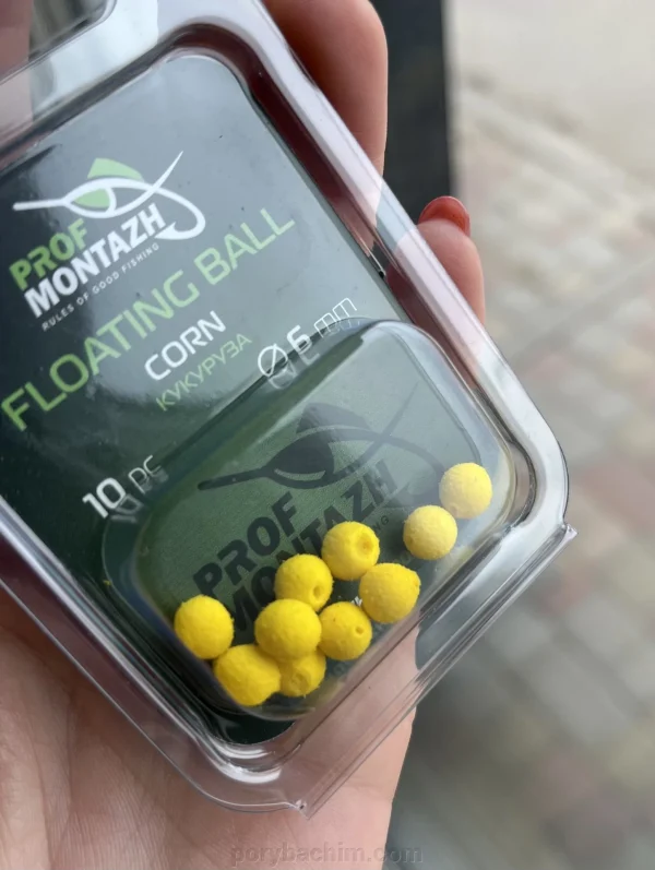 Плаваюча насадка Floating Ball Corn Кукурудза 6мм EVA для риболовлі