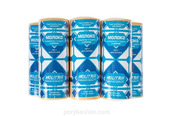 Технопланктон Molitrix Вбивця товстолоба Згущене молоко Fluro 120г – прикормка для товстолоба