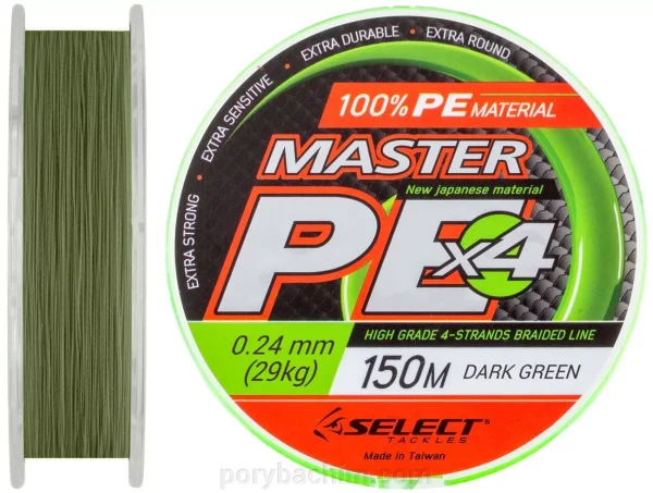 Шнур Select Basic PE 150m 0.18 mm 22lb/9.9кг