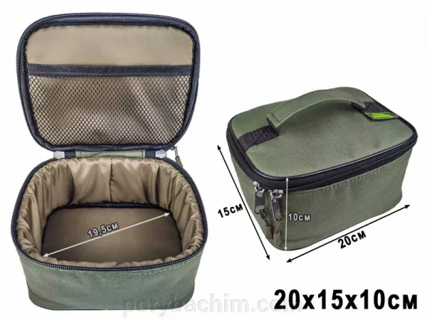 Сумка під котушку напівжорстка Reel Case L (20x15x10см) ТМ «Профмонтаж»