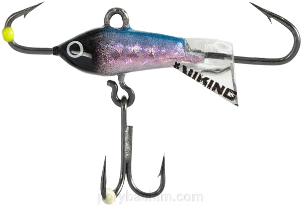 Балансир Viking Fishing Yeti Ice Jig 15mm 1.5g #01 Blue Glam