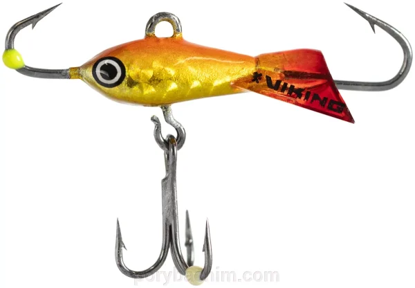 Балансир Viking Fishing Yeti Ice Jig 15mm 1.5g #08 Candle Flame