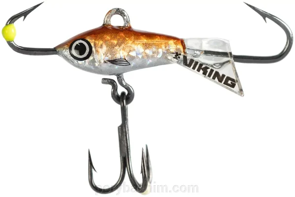 Балансир Viking Fishing Yeti Ice Jig 15mm 1.5g #12 Smoke Anchovy