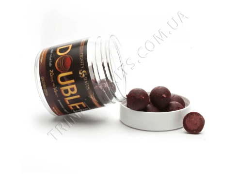 БОЙЛИ НАСАДОЧНІ TRINITY BAITS DOUBLE TUTTI FRUTT 20→14ММ