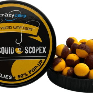 Бойли Crazy Carp Hybrid Wafters 12mm Devil Squid & Scopex