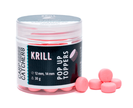 Бойли Рop-up Carp Catchers Toppers "Krill" 12/14мм