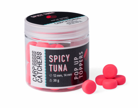 Бойли pop-up Carp Catchers Toppers "Spicy Tuna" 12, 14mm